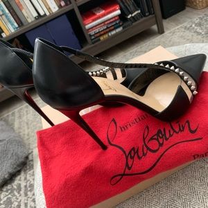 Christian Louboutin Spike Cross Black 41